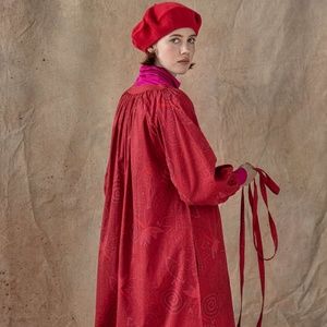 Gudrun Sjoden Krita Dress Red Print L